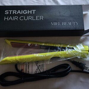 Miel Beauty Professional Hair Straightener Curler (New in box, never used)